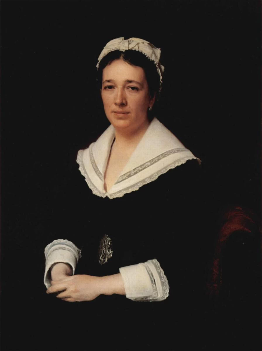 Ivan Kramskoy - Ritratto di Vera Nikolaevna Tretyakova, nata Mamontova